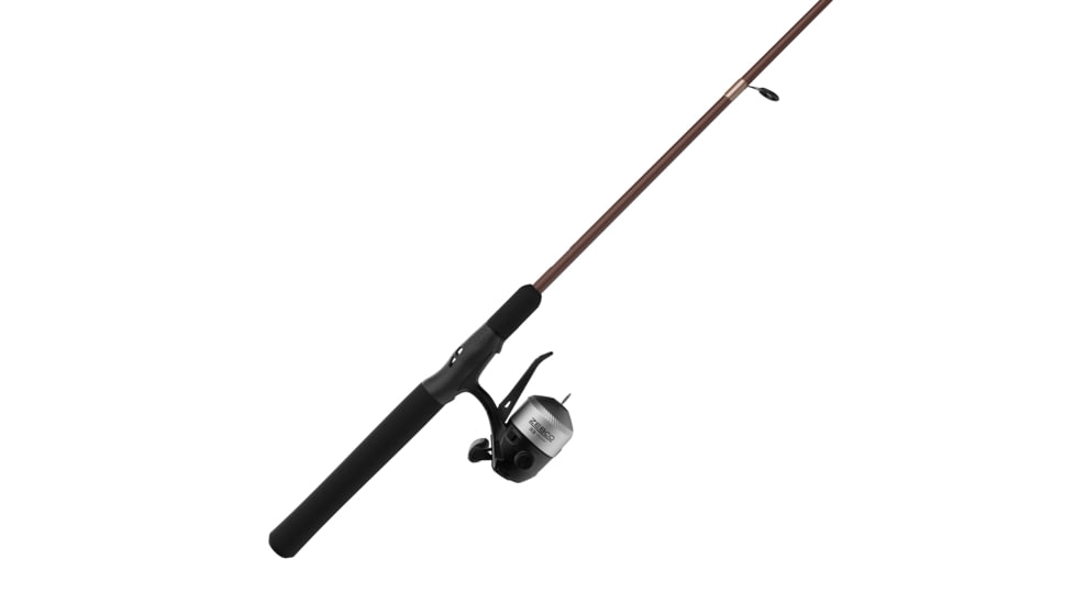 Zebco 33 Micro Trigger Spincast Reel and Rod Combo, 6ft 6in 2-PC Telescopic Rod, Ultra-Lt, Mod, SZ 10 Reel, 4.3-1 Ratio, 30-PC Trout Magnet Tackle, Silver, 33MTTM662UL.FB4
