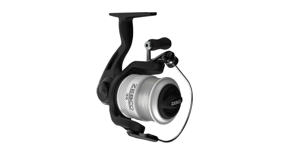 Zebco 33 Spinning Reel and Telescopic Rod Combo, Extendable 20in to 6ft Fiberglass Pole, EVA Rod Handle, SZ 20 Reel, Aluminum Spool, QuickSet Anti-Reverse, Silver/Black, 33SP605MTELA.FB4