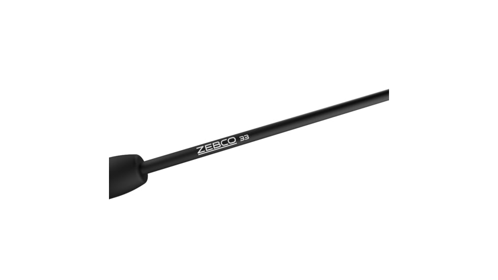Zebco 33 Spincast Reel and Rod Combo, 5ft 6in 2-PC Fiberglass Rod, QuickSet Anti-Reverse Reel w/ Bite Alert, Including BONUS Reel, Silver, 3333N.BP4