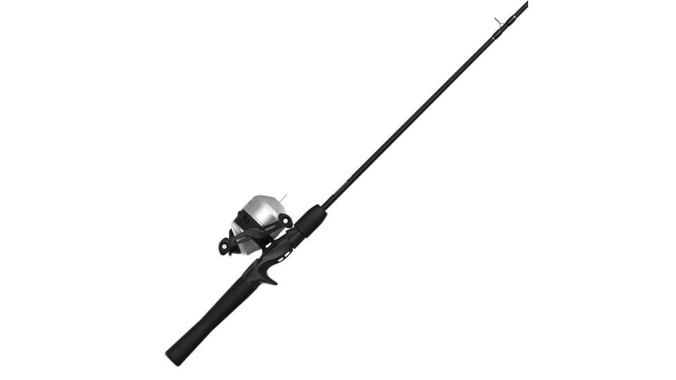 Zebco 33 Spincast Reel and Rod Combo, 5ft 6in 2-PC Fiberglass Rod, QuickSet Anti-Reverse Reel w/ Bite Alert, Including BONUS Reel, Silver, 3333N.BP4