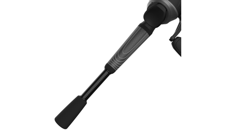 Zebco 33 Rhino Spincast Reel and Rod Combo, 6ft 2-PC E-Glass Rod w/ ComfortGrip Handle, QuickSet Anti-Reverse Reel w/ Bite Alert, Gray/Black, ZR33602MA.NS3