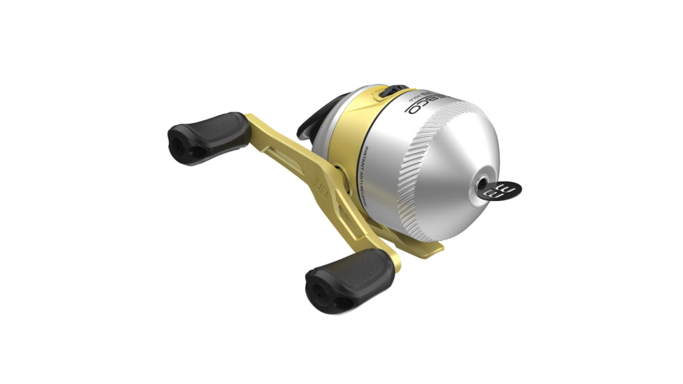 Zebco 33 Gold Spincast Reel and Rod Combo, 6ft 2-PC Rod, SZ 30 Reel, 10lb Line, 33G602MA.NS4