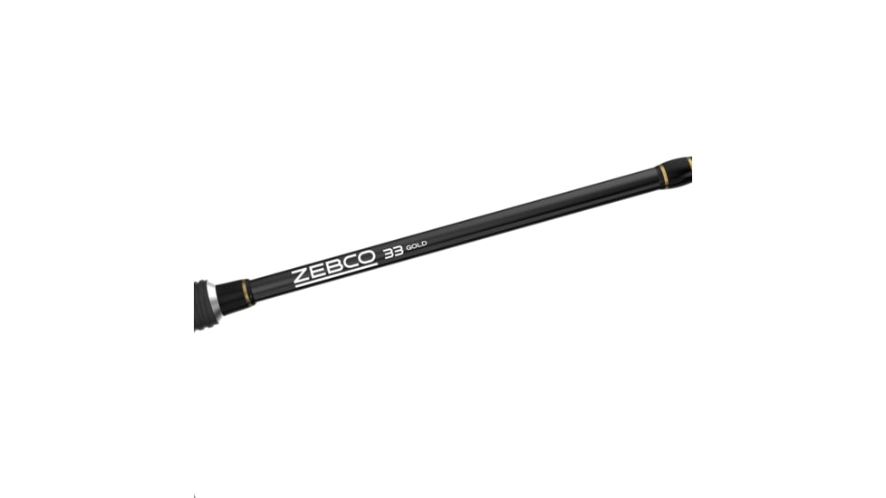 Zebco 33 Gold Spincast Reel and Rod Combo, 6ft 2-PC Rod, SZ 30 Reel, 10lb Line, 33G602MA.NS4