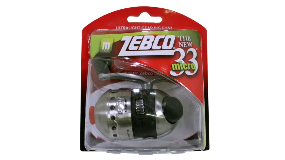 Zebco 33MICRO SPINCAST REEL Clam 33MCKA,04C,CP3