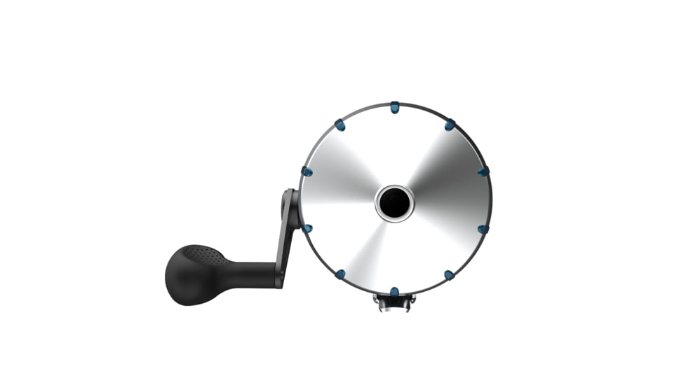 Zebco 808 Saltfisher Spincast Reel, SZ 80 Reel, Changeable Righ/Left Retrieve, Pre-Spooled w/ 20lb Zebco Fishing Line, Stainless Steel Ball Bearing Drive, Silver, 808JSF.BX3