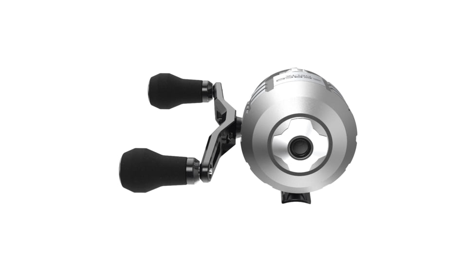 Zebco Delta Spincast Reel, SZ 20 Reel, Changeable Righ/Left Retrieve, Dual Ceramic Pick-Up Pins, Pre-Spooled w/ 6lb Zebco Fishing Line, Braid Ready, Cool Gray, ZD20A.BX3