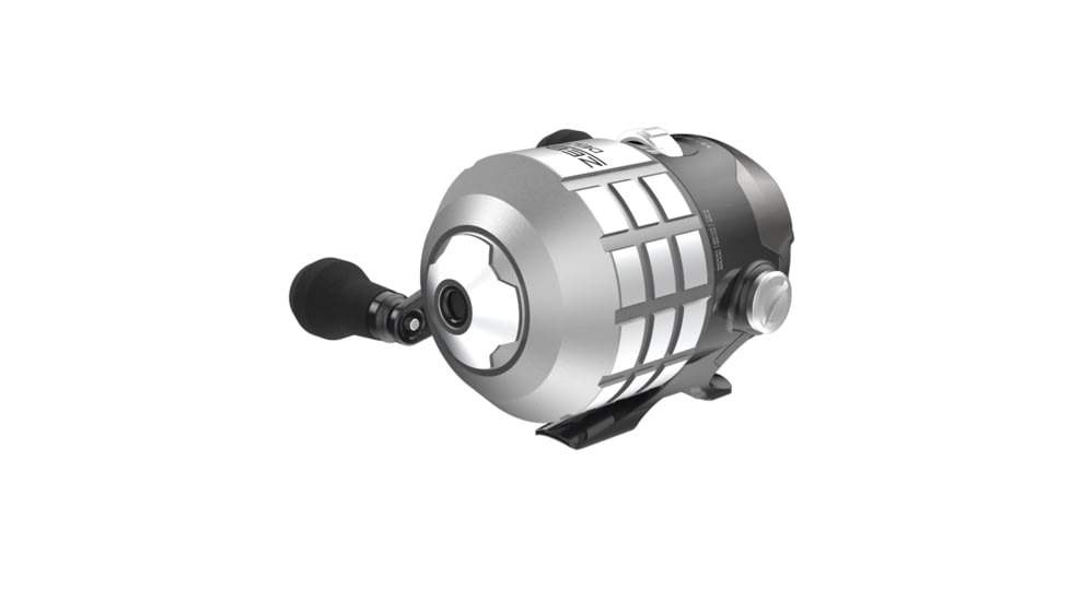 Zebco Delta Spincast Reel, SZ 30 Reel, Changeable Righ/Left Retrieve, Dual Ceramic Pick-Up Pins, Pre-Spooled w/ 10lb Zebco Fishing Line, Braid Ready, Cool Gray, ZD30A.BX3