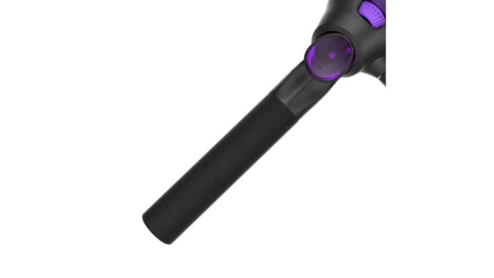 Zebco Dock Demon Spincast Reel and Rod Combo, 30in 1-PC Fiberglass Pole w/ EVA Handle, QuickSet Anti-Reverse Reel, Pre-Spooled w/ 6lb Zebco Line, Purple, DOCKPRSC301M.FB6