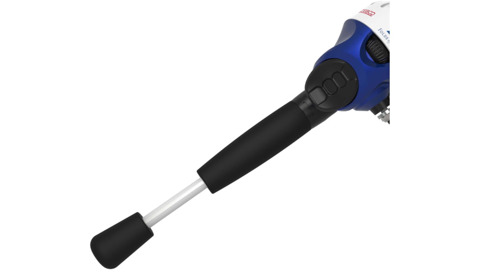 Zebco Folds Of Honor Spincast Combo Rod, 6ft, Medium, Moderate, 2 Pieces, Blue/White, FOHLC3602M.NS4