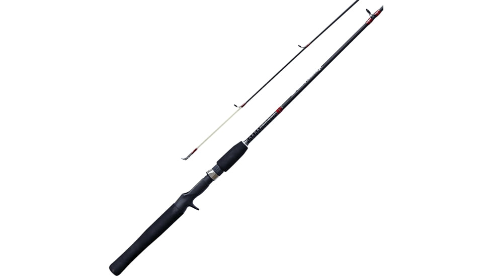Zebco Rhino Medium 1 Piece, Casting Rod with Glowtip, 6, RNGC601MB.PB2