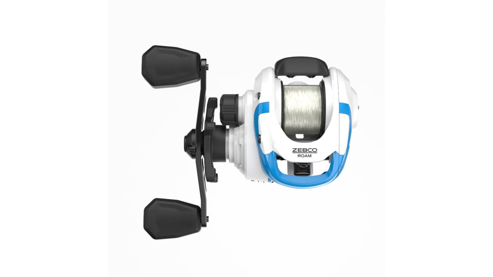 Zebco Roam Blue Baitcast Reel, ROAMBL100S.BX3