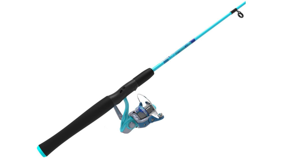Zebco Splash Spinning Combo, 20 Size Reel, With 8# Line, On 6 Ft., 2 Piece Ml Action Rod, 1/16-3/8oz Lures, 4 Color Assortment, SPL20602MLB