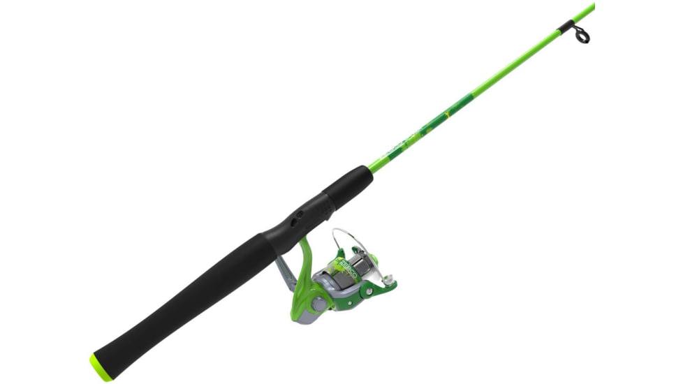 Zebco Splash Spinning Combo, 20 Size Reel, With 8# Line, On 6 Ft., 2 Piece Ml Action Rod, 1/16-3/8oz Lures, 4 Color Assortment, SPL20602MLB