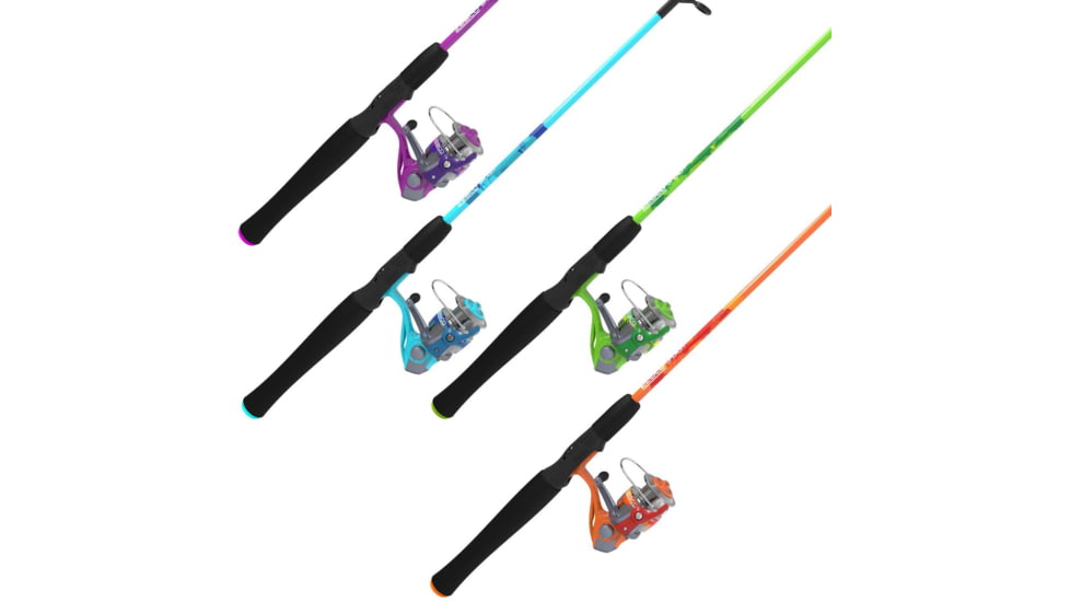 Zebco Splash Spinning Combo, Medium Light, 4 Color, SPL20602MLB.NS4