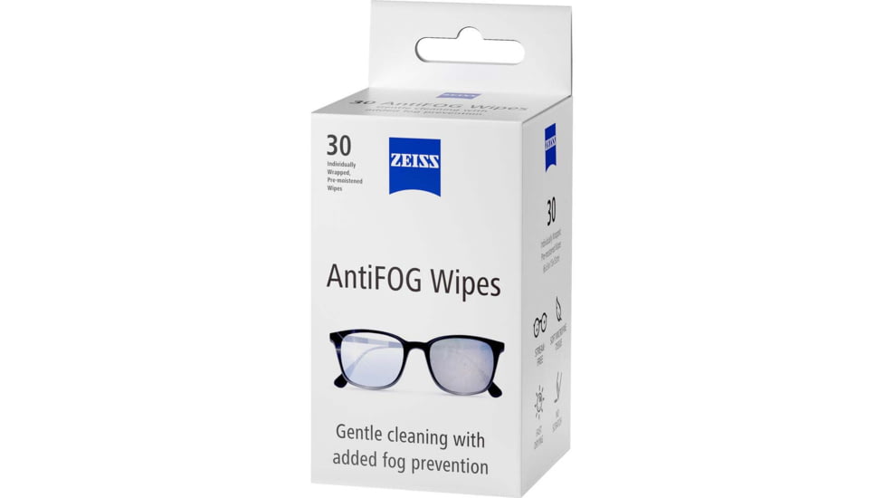 Zeiss Anti-Fog Lens Wipes - 30 ct. Box, Small, NSN 9005.9, 000000-2451-375