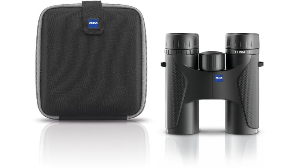 Zeiss Terra ED 10x32mm Schmidt-Pechan Prism Binoculars, Black, Medium, NSN 9005.10.0040, 523204-9901-000