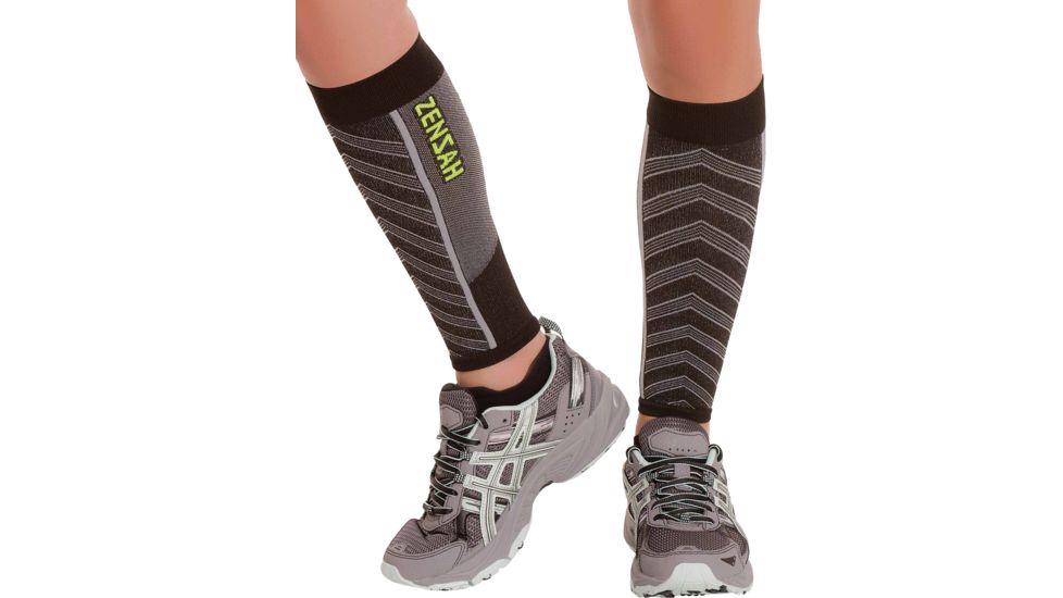 Zensah Featherweight Leg Sleeve Blk L 6330-100-05