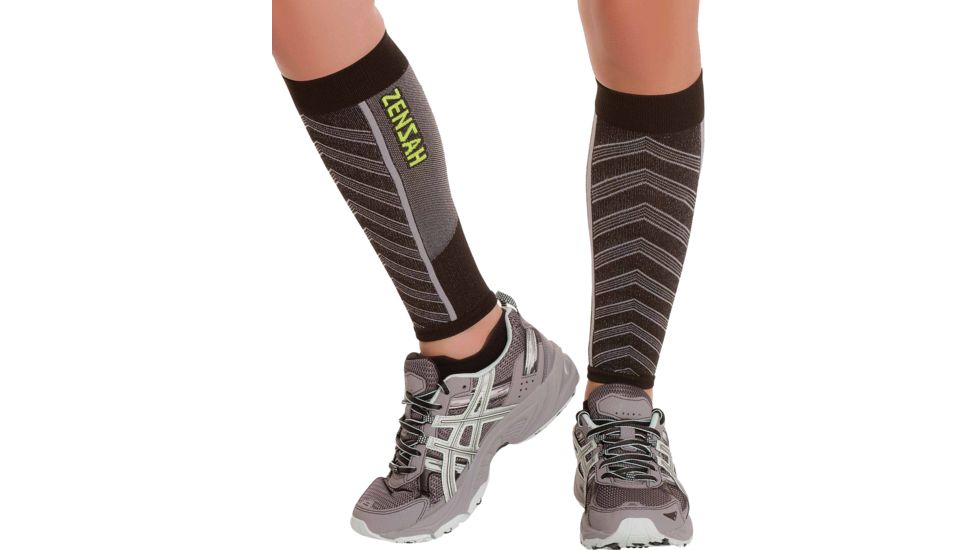 Zensah Featherweight Leg Sleeve Blk S 6330-100-03