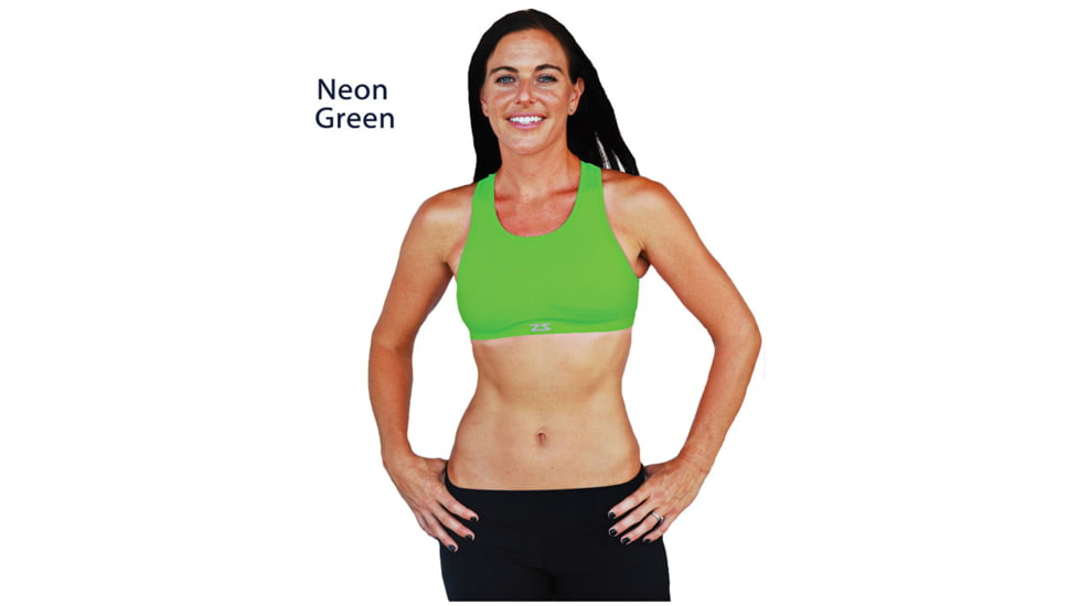 Zensah Seamless Sports Bra N.grn S/m 9310 NGN S/M
