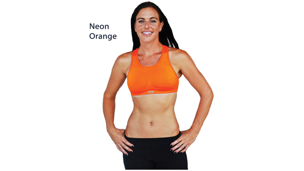 Zensah Seamless Sports Bra N.orng S/m 9310 NOR S/M