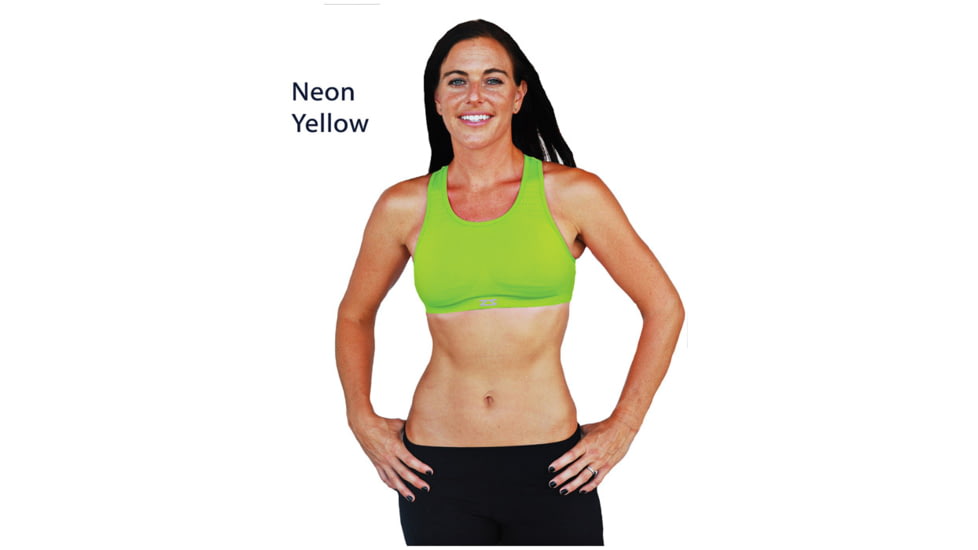 Zensah Seamless Sports Bra N.yel S/m 9310 NEO S/M