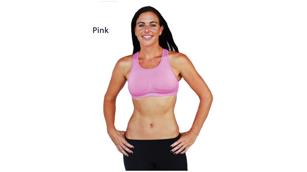 Zensah Seamless Sports Bra Pink-s/m 9310 PNK-S/M