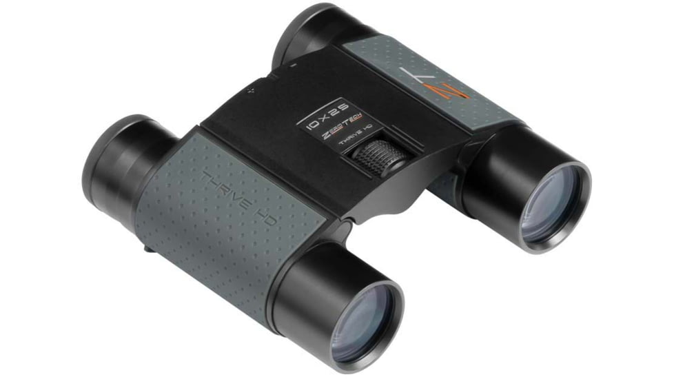 ZeroTech Optics Thrive HD 8x25 mm Roof Prism Binoculars, Grey, THD825