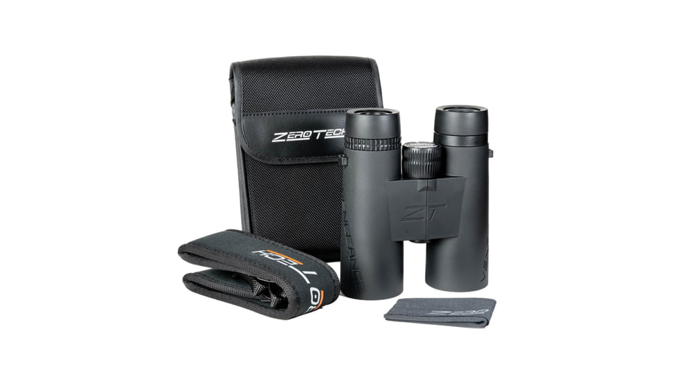 ZeroTech Optics Vengeance ED 8x42mm Glass Roof Prism Binoculars, Black, VG842ED