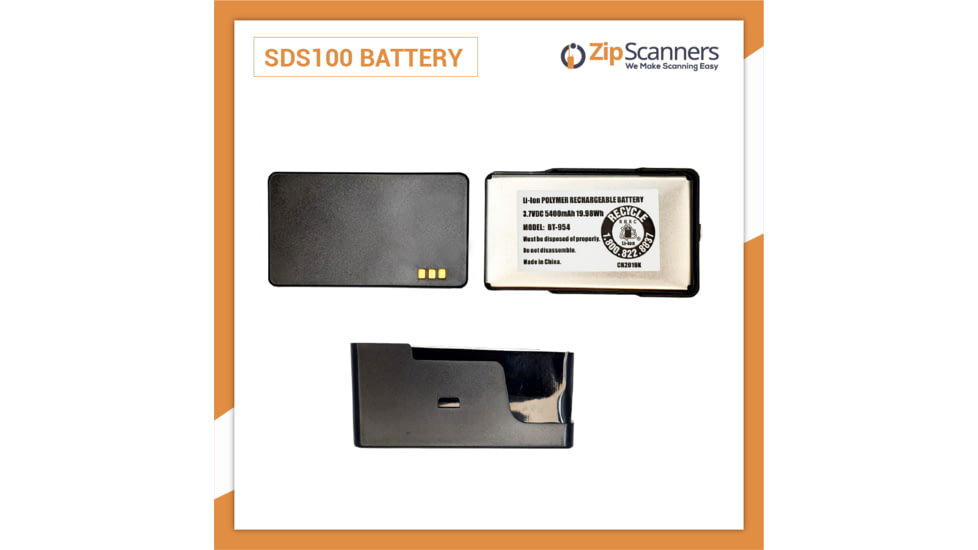 Zip Scanners Uniden SDS100 Battery, BPS100