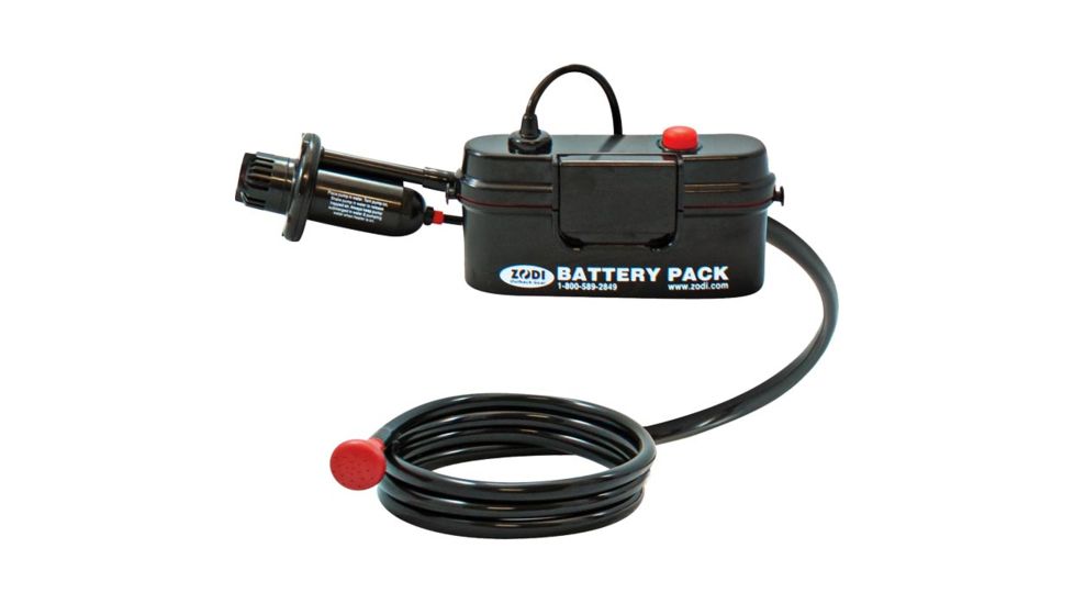 Zodi Battery Powered Shower