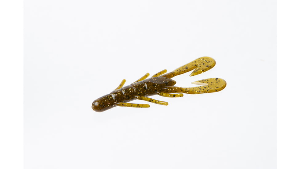Zoom Mag Uv Speed Craw Creature Bait, 10, 4.25in, Green Pumpkin Magic, 146284