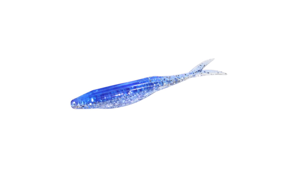 Zoom Super Fluke Jr 10/Pk, Chrome Blue, 056443-SP
