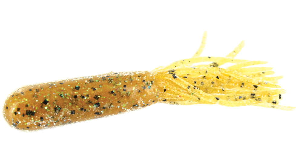 Zoom Super Tube Jig, 8 Pack, 3.75in, Rootbeer Pepper Green, 120097