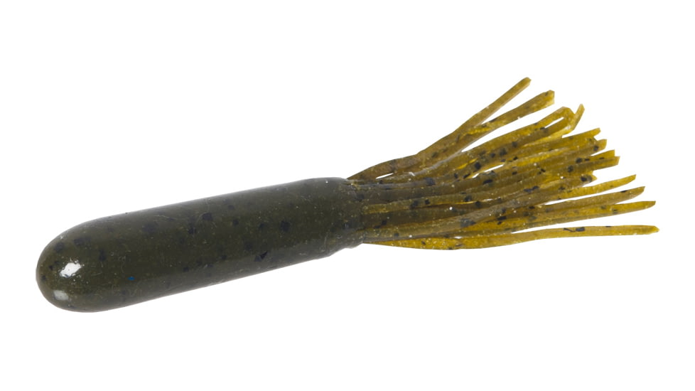 Zoom Super Tube Jig, 8 Pack, 4.25in, Green Pumpkin, 121025