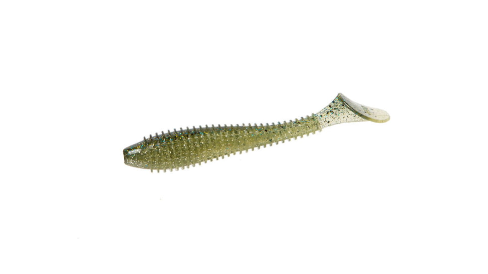 Zoom Z Swim Swimbaits, 6, 3.8in, Blue Gill Flash, 137353