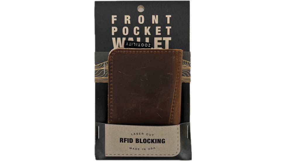 Zootility Front Pocket Wallet Buff Mtn, ZOO22