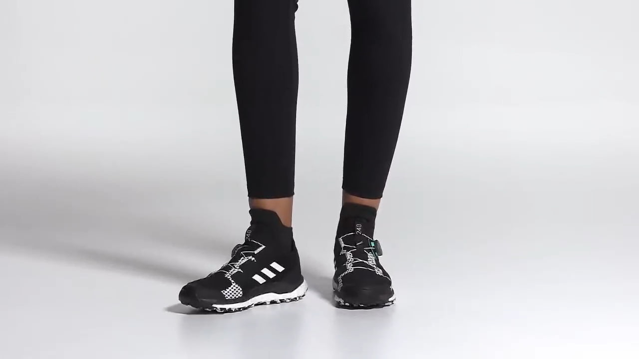 opplanet adidas outdoor terrex agravic boa shoes womens video