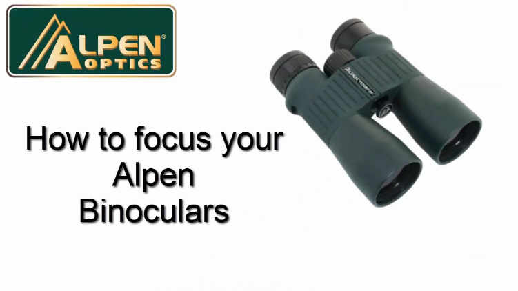 opplanet alpen how to focus your binoculars flv