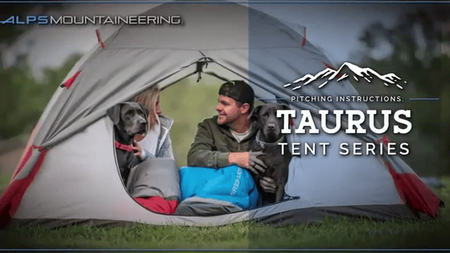 opplanet alps mountaineering taurus series tent setup video