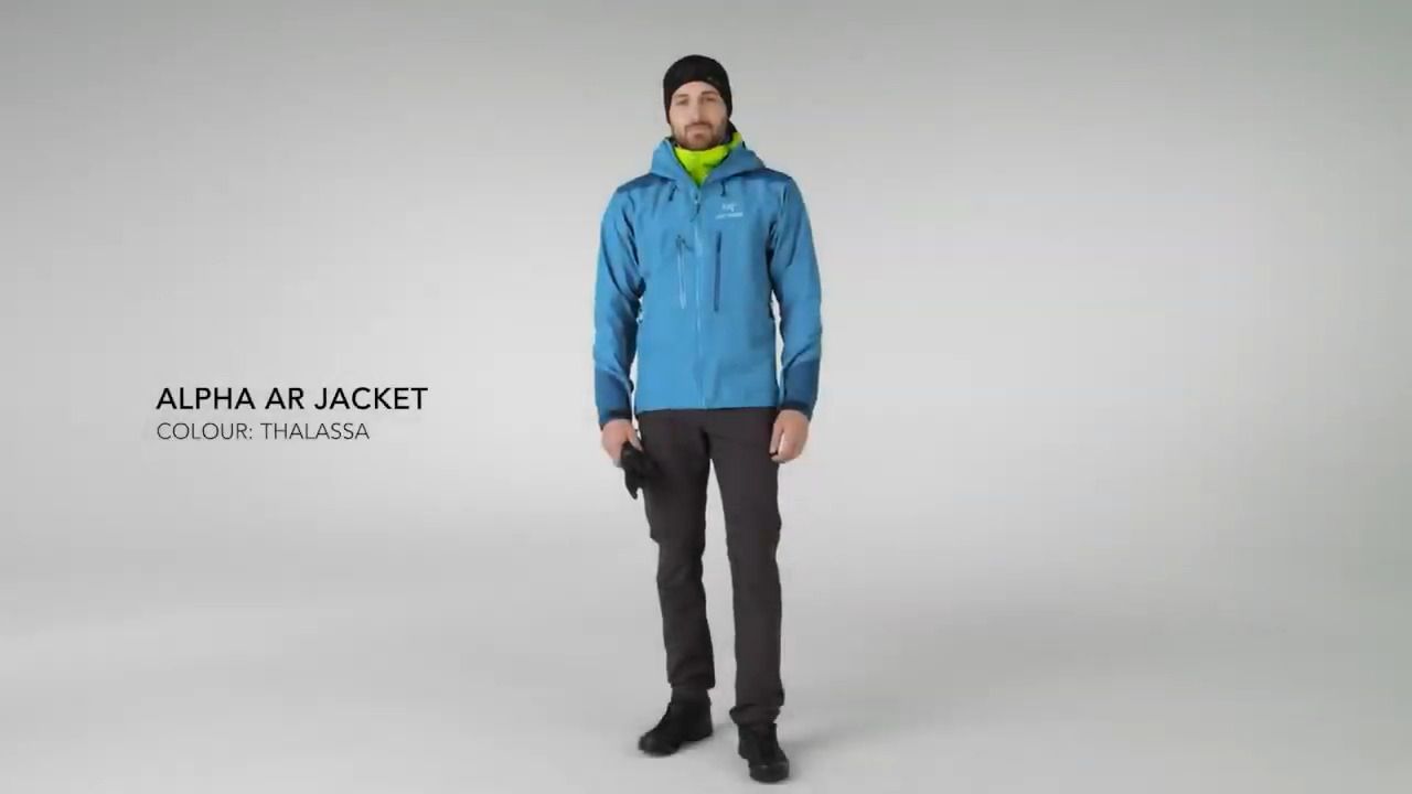opplanet arcteryx alpha all round jacket mens thalassa video