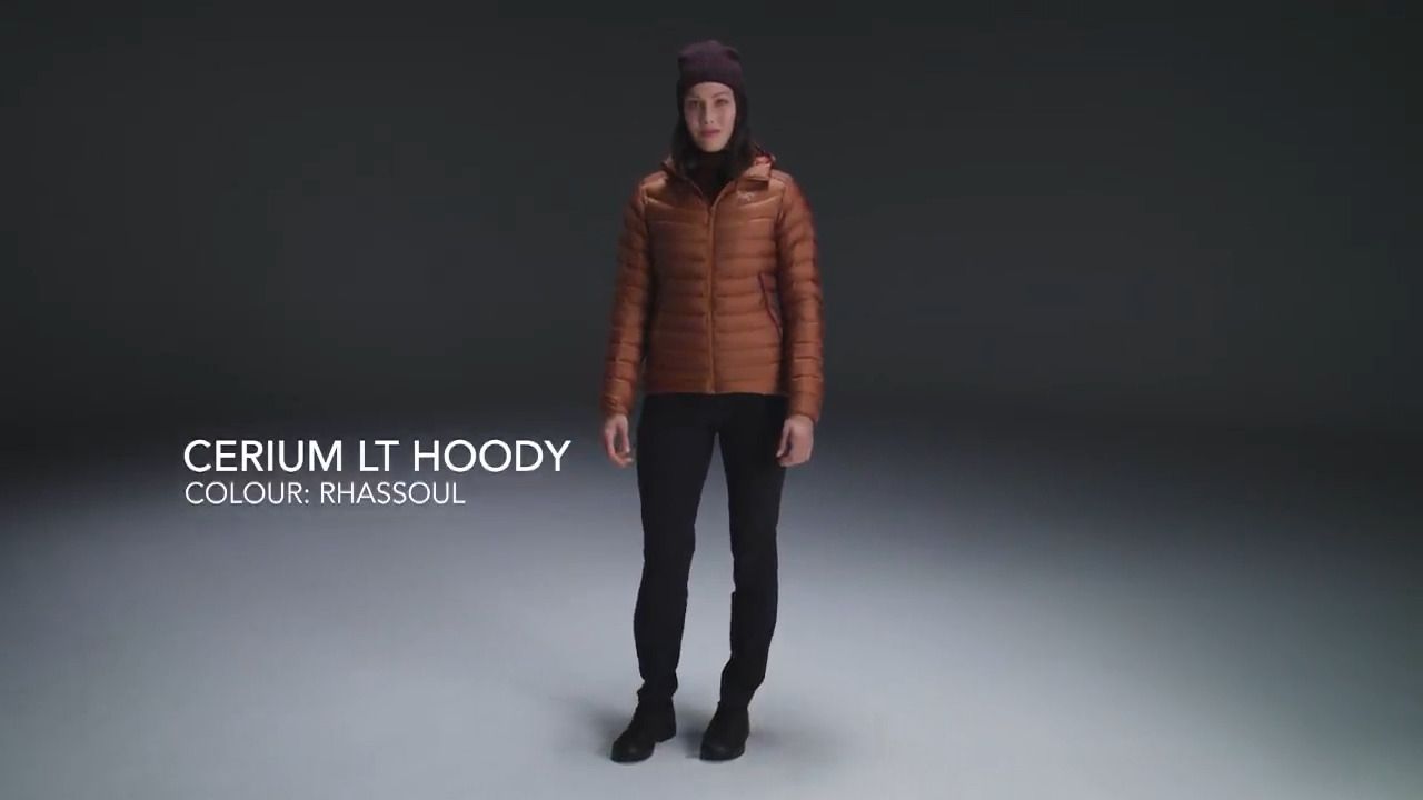 opplanet arcteryx cerium lt hoody womens rhassoul video