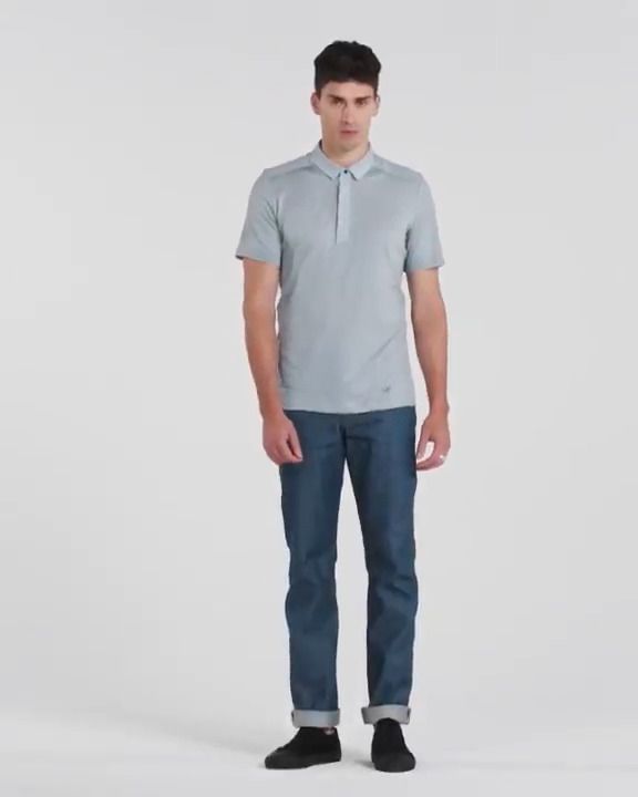 opplanet arcteryx mens a2b short sleeve polo aeroscene video