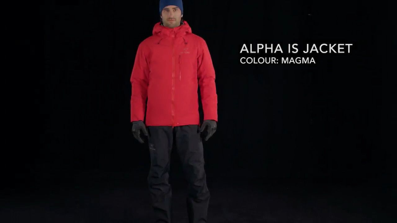 opplanet arcteryx mens alpha insulated jacket magma video