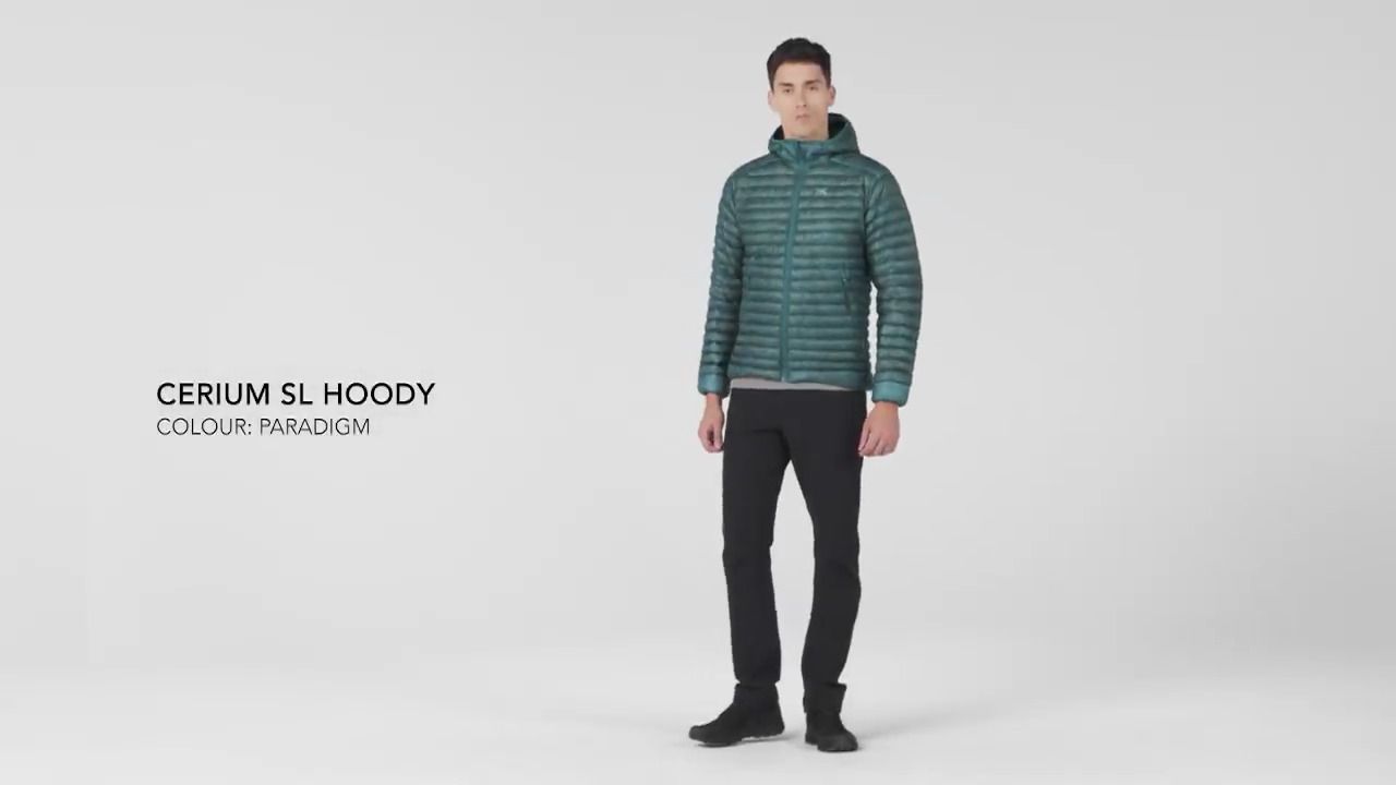 opplanet arcteryx mens cerium sl hoody paradigm video