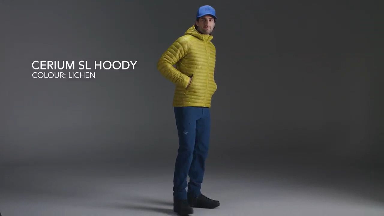 opplanet arcteryx mens cerium sl hoody video