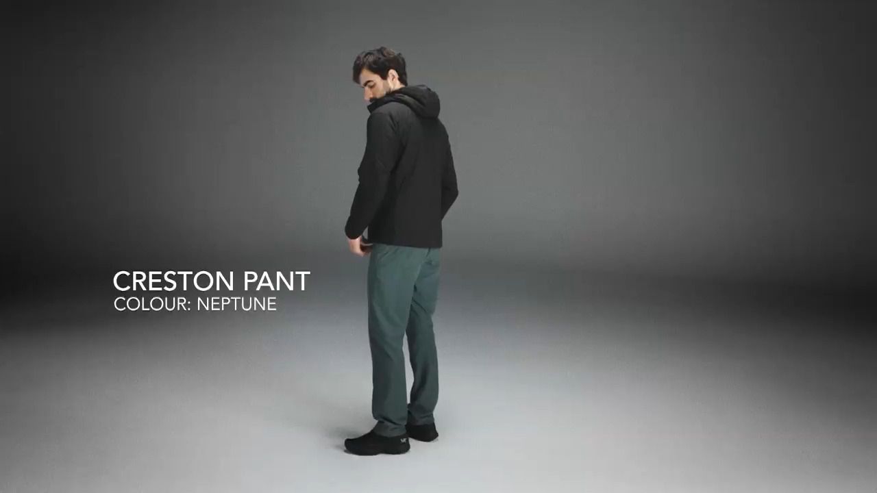 opplanet arcteryx mens creston pant neptune video