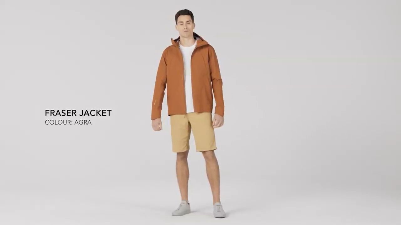 opplanet arcteryx mens fraser jacket agra video
