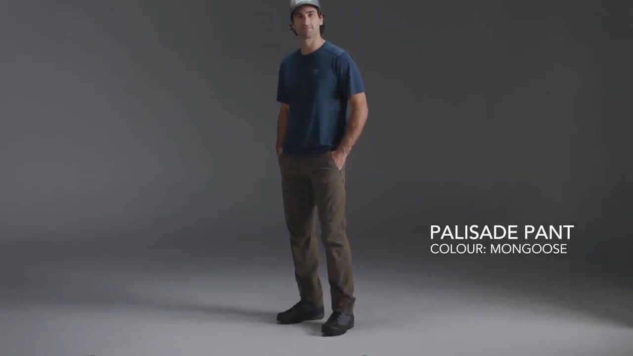 opplanet arcteryx mens palisade pant mongoose video