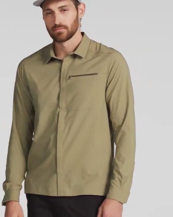 opplanet arcteryx mens skyline long sleeve shirt taxus video