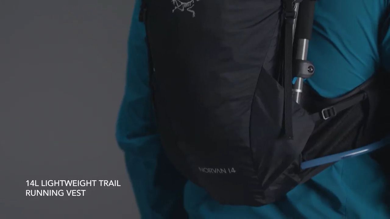 opplanet arcteryx norvan 14 hydration vest video